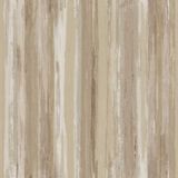 Textum Behang met streepstructuur - Vliesbehang - Metallic/Bruin - 0,53 x 10,05 M.