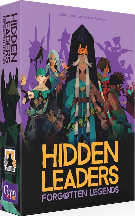 Hidden Leaders: Forgotten Legends - Uitbreiding op Hidden Leaders - 2 tot 6 spelers