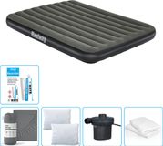Bestway Luchtbed - 2-Persoons - 152 x 203 x 25 cm - Groen