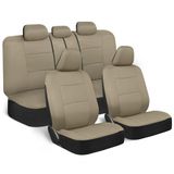 BDK PolyPro autostoelhoezen Volledige set in effen beige