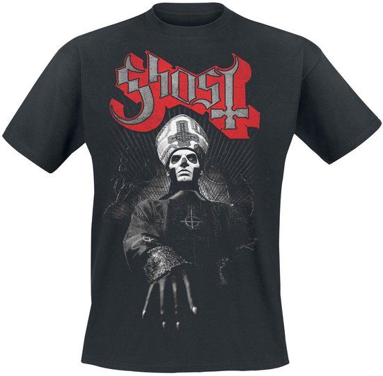 Ghost Ring Photo Unisex T-shirt - Zwart - L