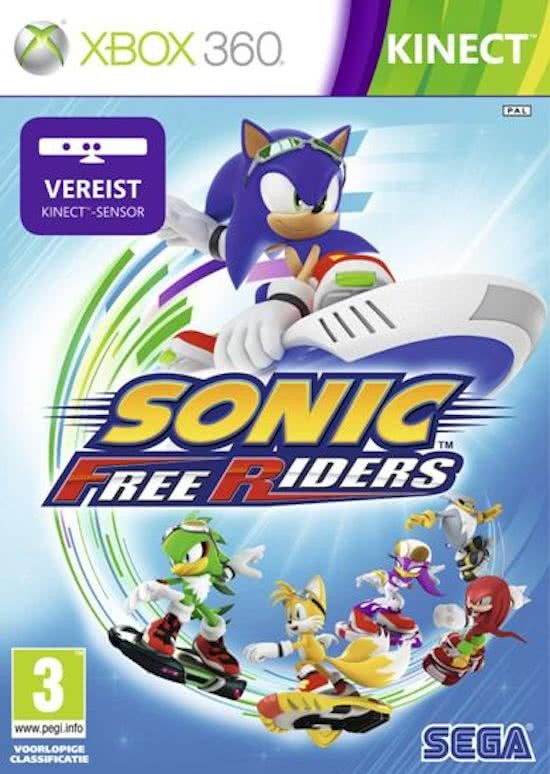 Sega Sonic Freeriders - Kinect Xbox 360