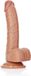 RealRock by Shots Shots RealRock Gebogen Realistische Dildo met Ballen en Zuignap - 7 / 18 cm - Huidkleur