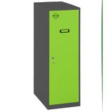 SimonRack Spind, métal, anthracite/vert, 915 x 400 x 500 cm