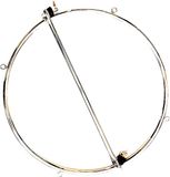Black Label DUSEDO-MOI BV Black Label - RVS Bondage Ring met Afneembare Stang