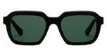 L.G.R. Lunettes de soleil Raffaello Homme Noir Gris 53mm Polarisé