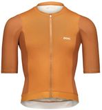 Poc Cadence Korte Mouw Wielertrui Bruin, Oranje M Man