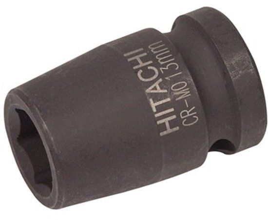 Hikoki Accessoires Hitachi Krachtdop SW 12mm x 1/2" vierkant x lengte 38mm