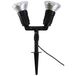Megatron MT70814 Cappi 2 Lampe de jardin E27 Noir