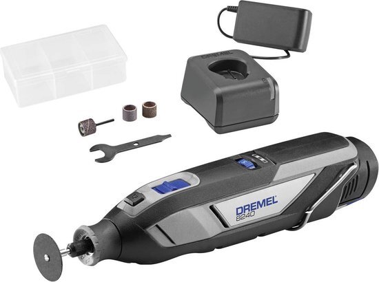 Dremel 8240-5 Multitool - Inclusief 12 V (2.0 Ah) Li-Ion accu, 5 accessoires en lader