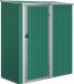 vidaXL Maison de jardin Vert 180,5x97x209,5 cm Acier galvanisé