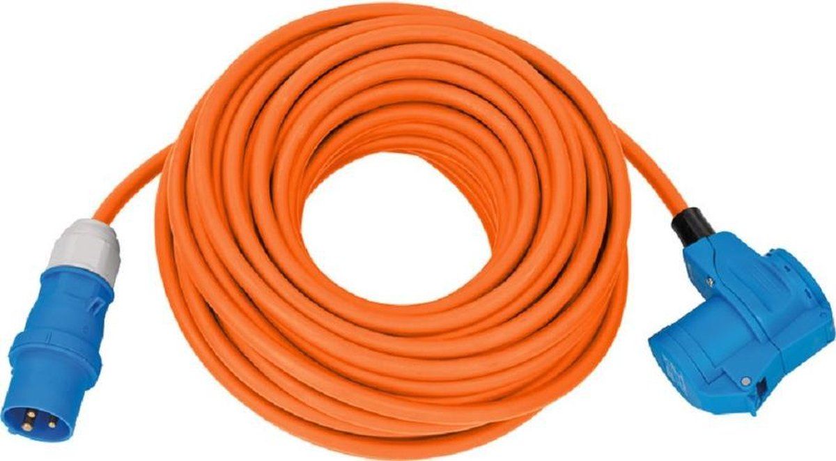 Brennenstuhl CEE Verlengsnoer IP44 25m Oranje H07RN-F 3G2,5 - 230V/16A