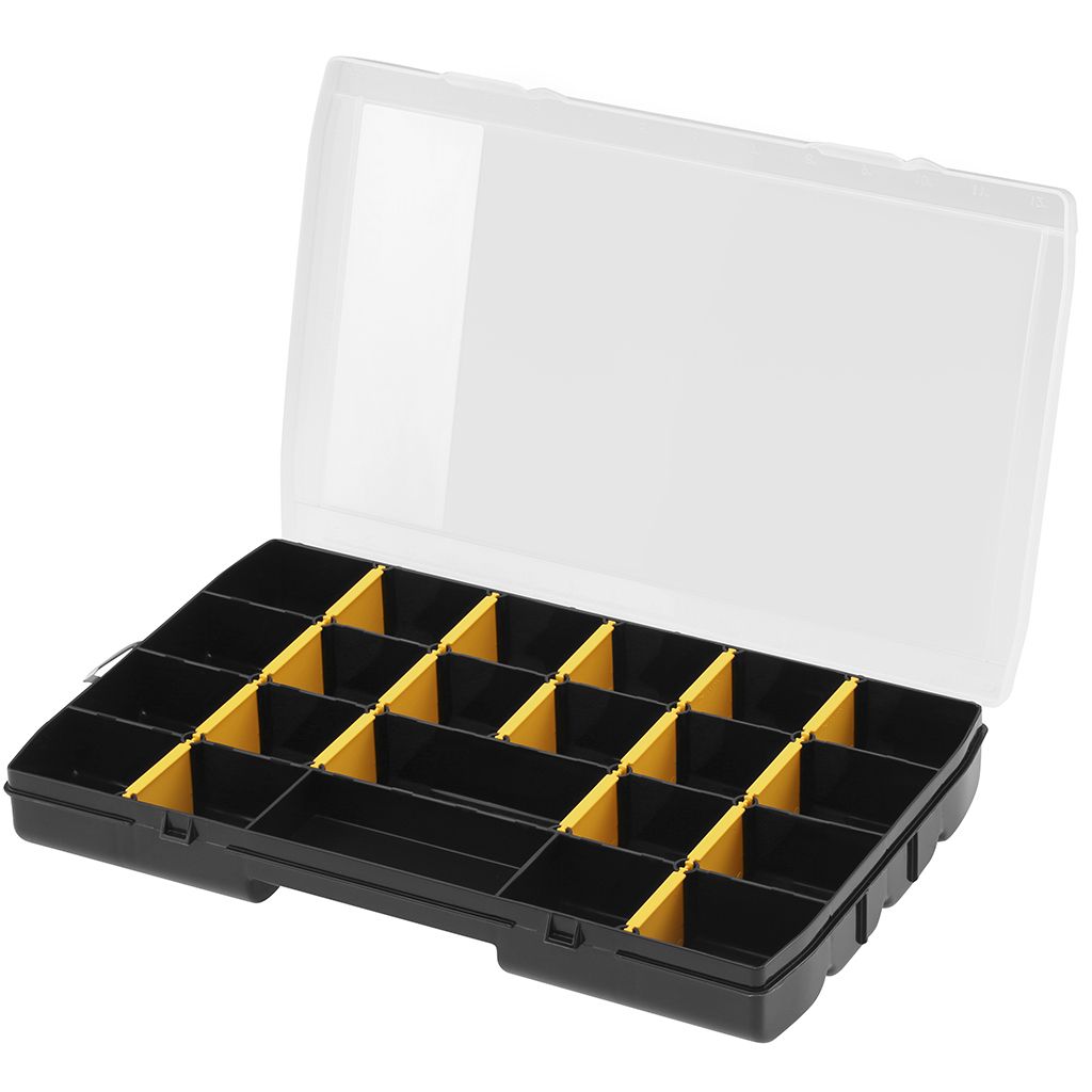 Stanley Essential Organizer - 17 Compartments - Black/Yellow