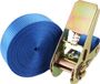 Sangles à cliquet – 10 pièces – 6 mètres x 25 mm – Bleu – Haute capacité de charge de 800 kg