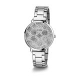 GUESS Sugarplum GW0670L1 Dameshorloge Zilverkleurig Staal Analoog Ø 38 MM