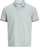 Jack & Jones Jjepaulos Polo Ss Noos 12136668 Mineral Blue/play Mannen Maat - M