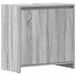 vidaXL Badkamerkast 60x33x61 cm bewerkt hout grijs