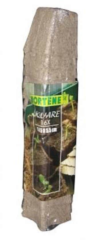 Nortène Turfpot H6x6x6cm set a 16 stuks