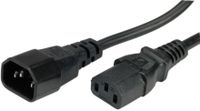ROLINE Bachmann Koelkabel IEC320 C13-C14 Zwart 2,5m