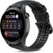 Strap-it Huawei Watch 3 (Pro) silicone / cuir - noir