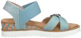 Skechers Miss Desert Kiss Hi Sandales Fille - Bleu clair - Taille 34