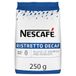 NESCAFÉ Ristretto Decaf, oploskoffie met stabiele crème, cafeïnevrij, gevriesdroogd, per stuk verpakt (1 x 250 g zakje)