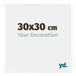 yd. Cadre photo 30x30 cm Blanc Brillant