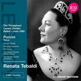 Outhere ICA Classics Tebaldi/Tagliavini/Covent Garden Op - Tosca - The Triumphant Covent Garde (CD)