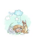 Komar Disney-wandafbeelding Bambi Good Night, 30 x 40 cm