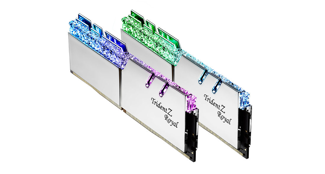 G.Skill Trident Z Royal F4-4400C17D-32GTRS - DDR4 - 32GB (2x16GB) - 4400MHz