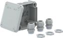 OBO Bettermann 2007918 Verdeeldoos Grijs Kunststof 114 mm x 114 mm 1 stuk(s)