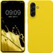 kwmobile telefoonhoesje geschikt voor Samsung Galaxy A56 5G - Back cover in stralend geel