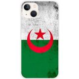 Apple iPhone 13 Drapeau algerie bedrukt siliconen hoesje
