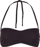 BECO crinkle bikini topje - B-cup - zwart - maat 44