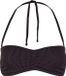 BECO crinkle bikini topje - B-cup - zwart - maat 44