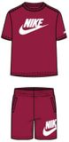 Nike Kids Clu Korte Mouw Set Rood 24 Months Jongens,Meisjes