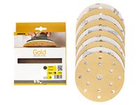 Mirka Gold Ø 150 mm Klittenband 15 gaten P180