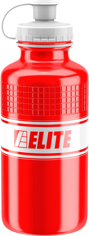 Elite Vintage Bidon 500ml rood/wit