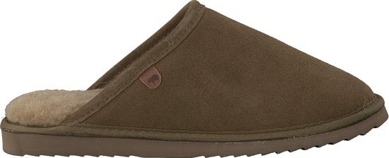 Warmbat Heren Pantoffels Classic Unisex Suede - Groen - Maat 44