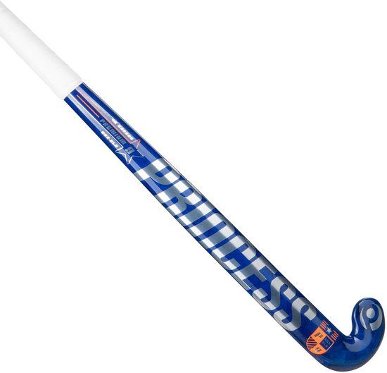Princess Sportsgear Princess Premium 4K 9 Star SGX-ELB Veldhockey Stick 36.5 Inch Blauw Glasvezel 90% Carbon Professional