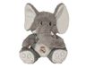 CyP Brands Real Madrid pluche figuur, olifant, 25 cm, grijs, officieel product