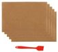 Cuivre Tapis de grill Lot de 5