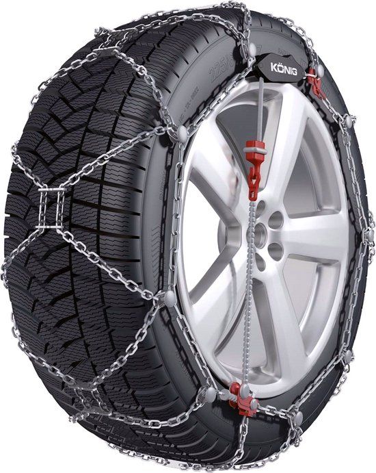 König XG-12 PRO Sneeuwkettingen - 255/45 R19, 245/50 R18, 245/45 R19, 245/40 R20, 235/75 R15, 235/65 R16, 235/60 R17, 235/55 R18, 225/75 R16, 225/65 R17, 225/60 R18, 215/85 R16, 215/80 R16