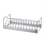 Tepro 8586 ribjeshouder en braadmand, 16,5 x 38 x 12 cm, zilver, 8586