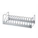 Tepro 8586 ribjeshouder en braadmand, 16,5 x 38 x 12 cm, zilver, 8586