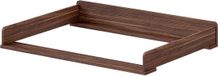 Jaxx Vipack Verzorgingsplank Ilyas - 100x75x14cm - Walnoot - Bruin