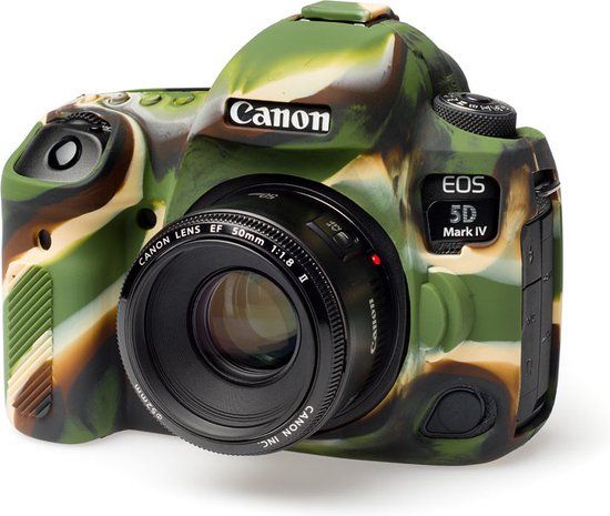 EasyCover Silicone cover voor Canon EOS 5D Mark IV - camouflage