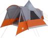 vidaXL Tipi Tent 8-Persoon Grijs en Oranje