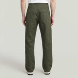 G-Star Pleated Chino Relaxed Heren Jeans 29/34 Katoen Asfalt GD