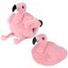 4KidsOnly Noxxiez slaapkamerset; hand- en voetenwarmer - flamingo